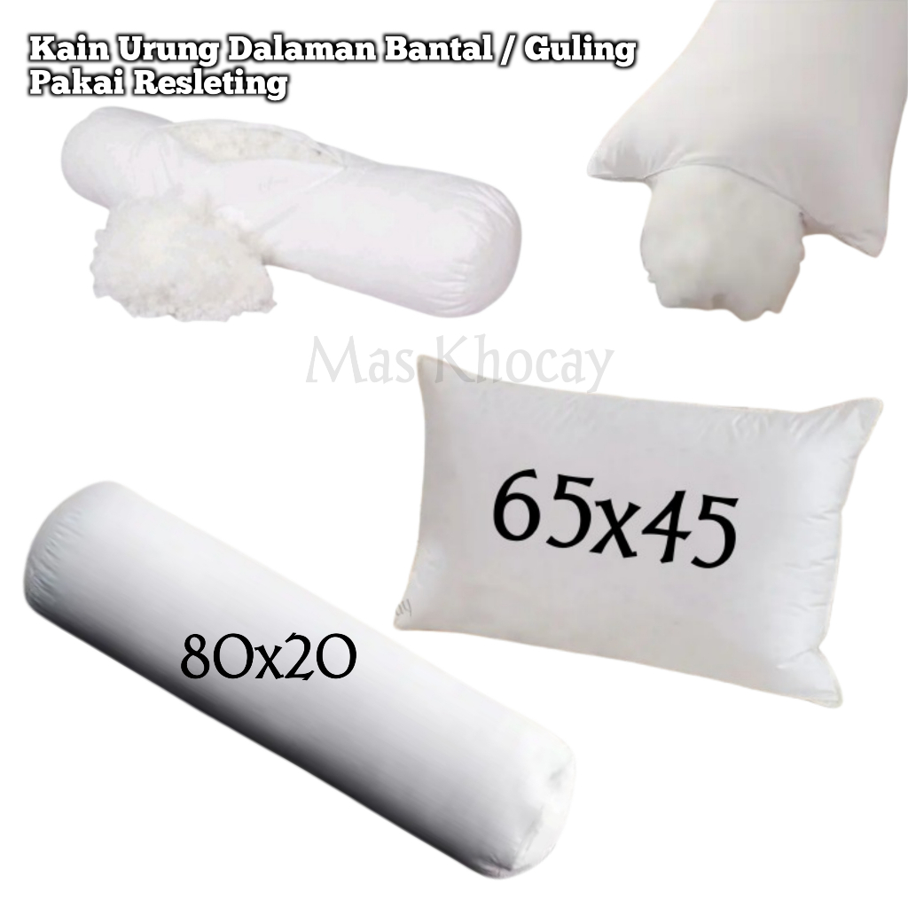 Jual Urung dalaman bantal ukuran 65x45 / urung guling 80x20 pakai ...