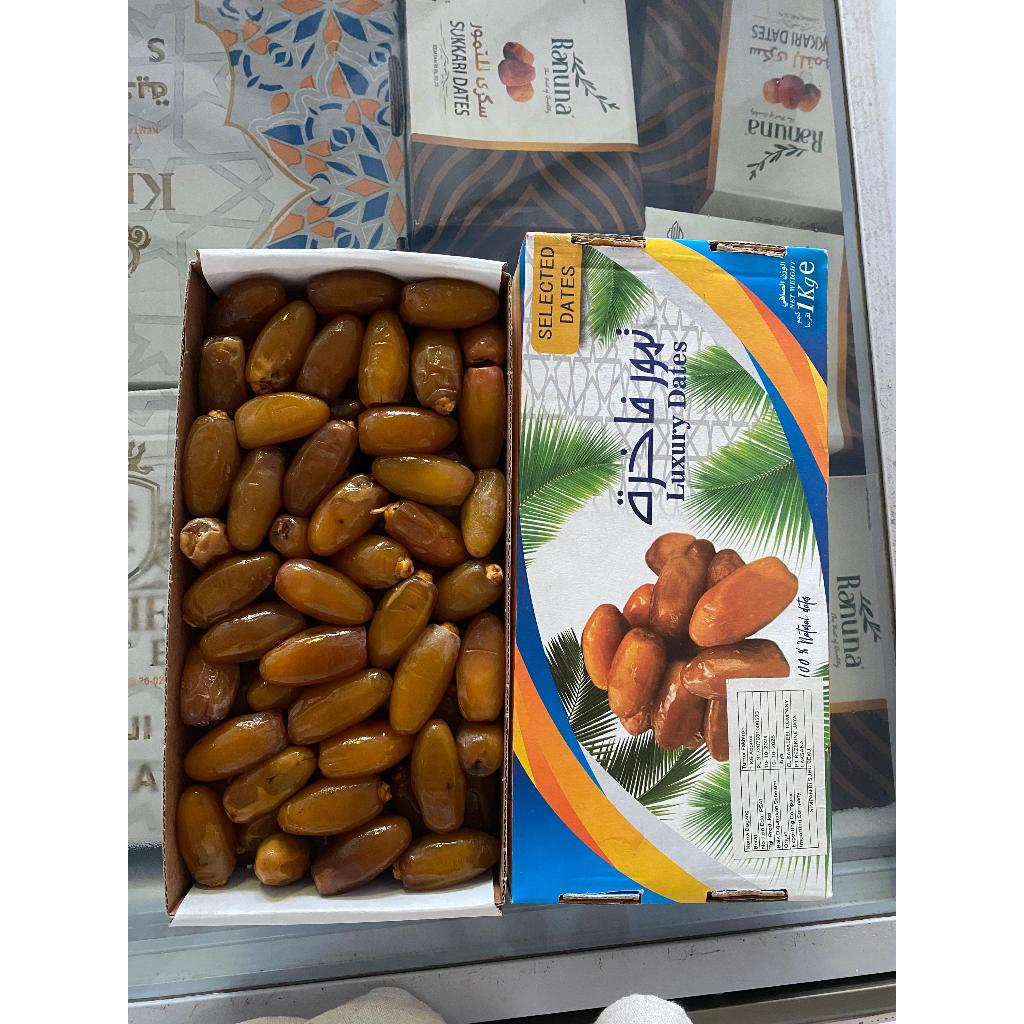 Jual Luxury Dates KURMA RUTHOB Kardus 1 kg KEMASAN PREMIUM & ORIGINAL ...