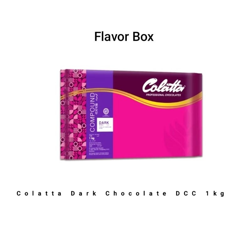 Jual Colatta DCC coklat compound 1kg Kemasan asli pabrik | Shopee Indonesia