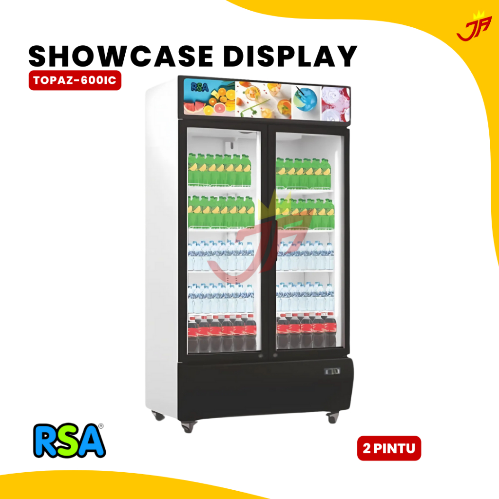 Jual RSA Showcase Display Cooler 2 Pintu 568 L TOPAZ-600IC / TOPAZ 600 ...