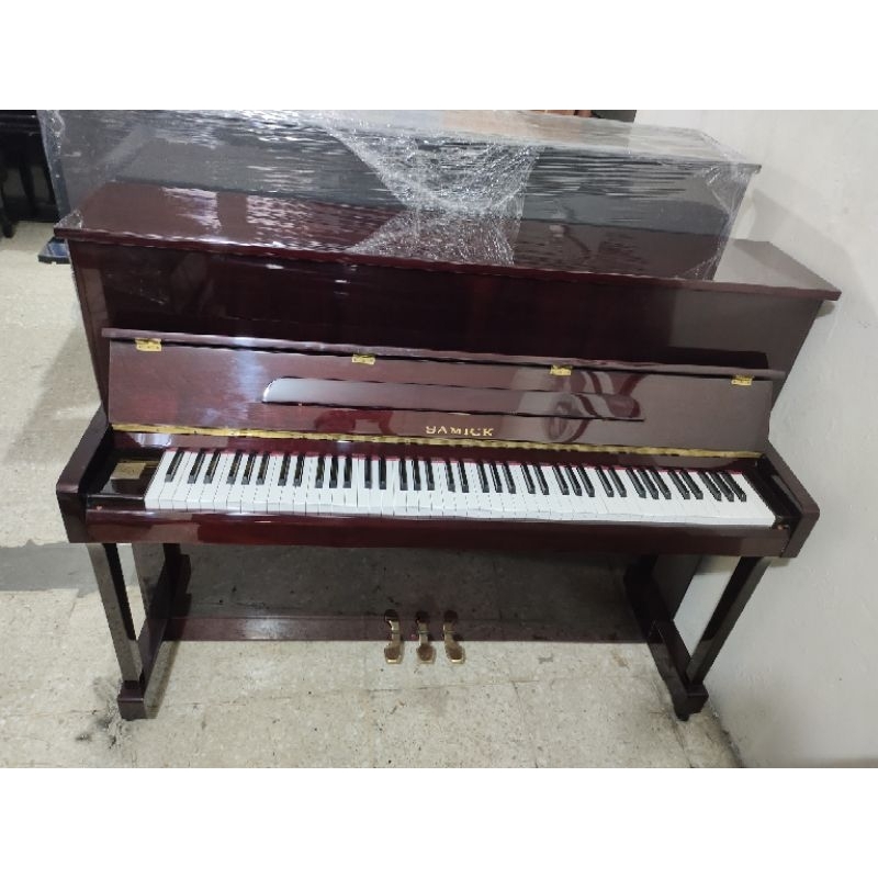 Jual Piano Samick JS-115 Merah maron | Shopee Indonesia