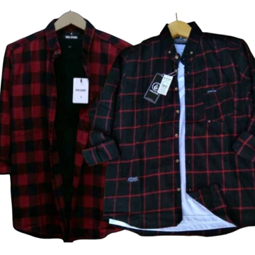 Paket Hemat 90Ribu Dapat 2 Pcs Kemeja Flanel Pria Lengan Panjang Distro Flanel Motif Kotak Pria