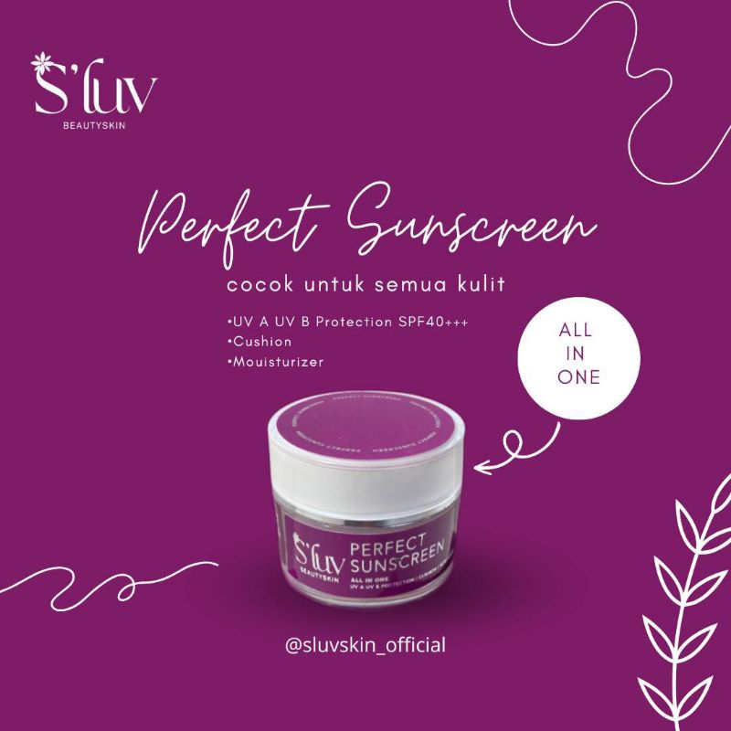 Jual sluv perfect sunscreen | Shopee Indonesia