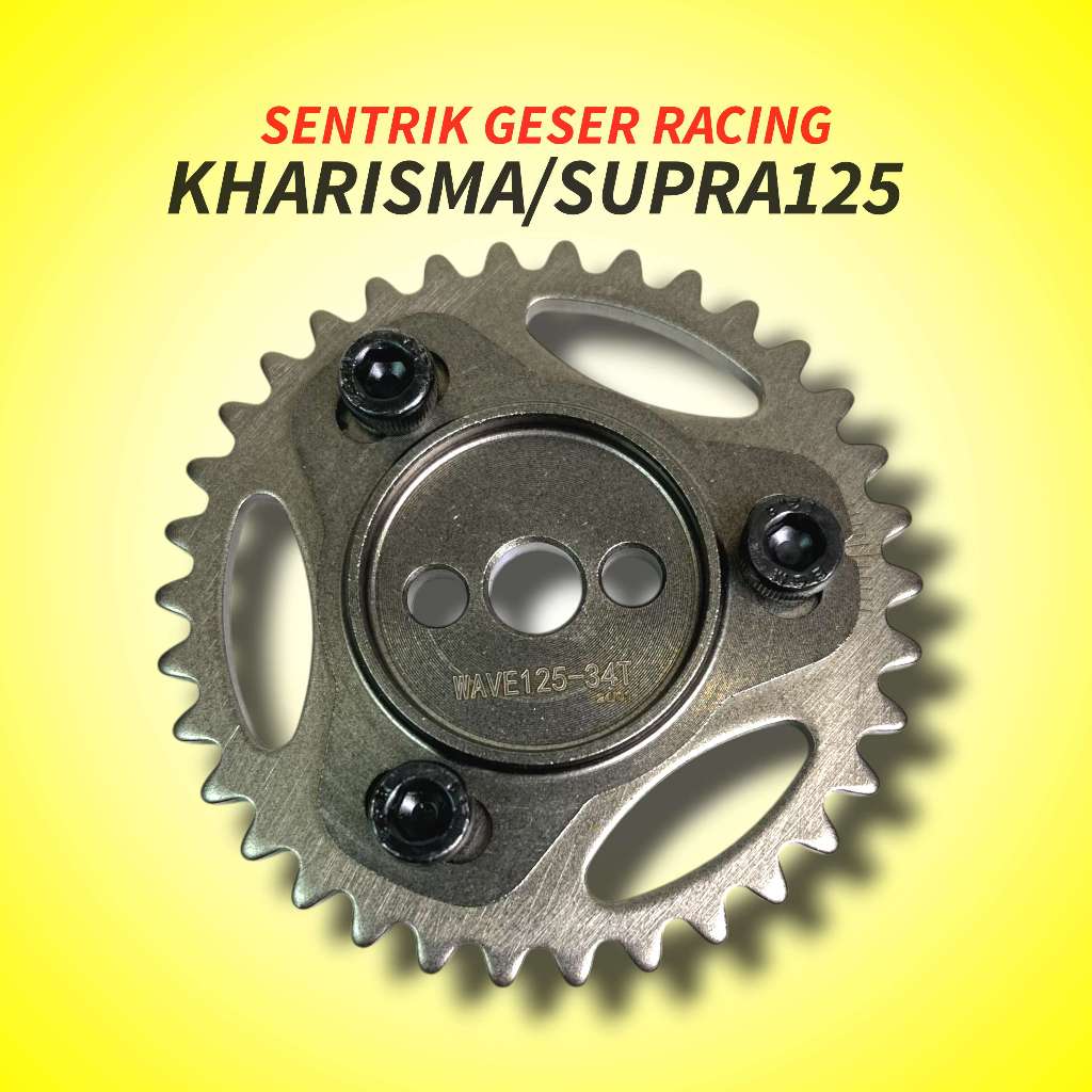 Jual GEAR GIR GIGI SENTRIK GESER KHARISMA SUPRA125 KRT RACING | Shopee ...