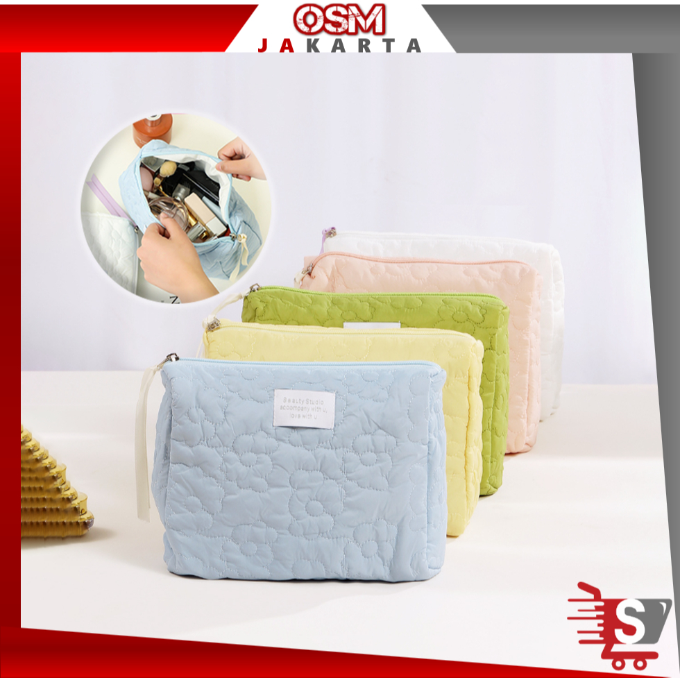 Jual OSM JKT T6544 Tas Dompet Makeup Travel Size / Aesthetic Handle ...