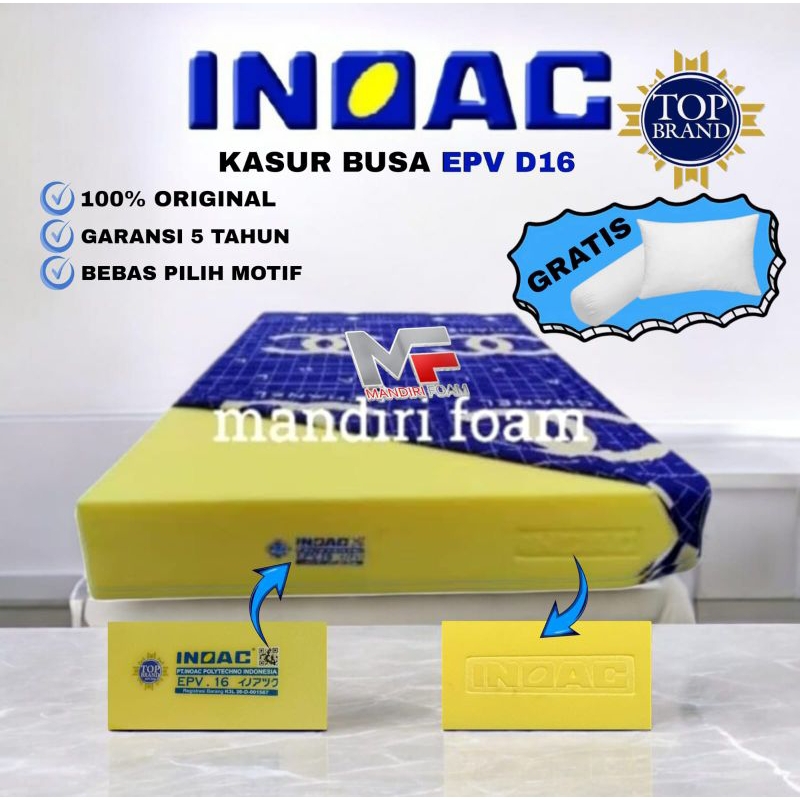 Jual Kasur Busa Inoac EPV D16 Garansi 5Tahun Kasur Inoac Density 16 ...