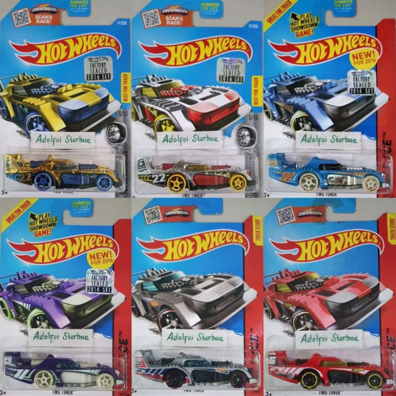 Jual hotwheels hot wheels two timer race off game best for track star ...