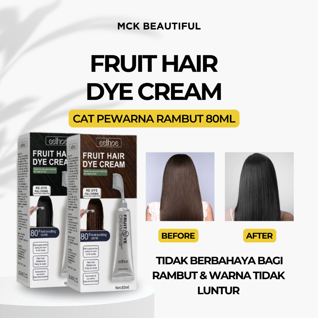 Jual Krim Pewarna Rambut Nature Plants Herbal Hair Dye,Hair Coloring ...