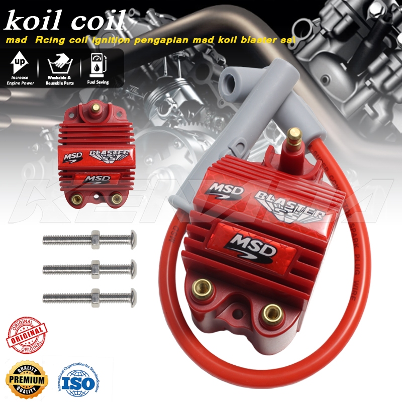 Jual msd Rcing coil ignition pengapian msd koil blaster ss\ | Shopee ...