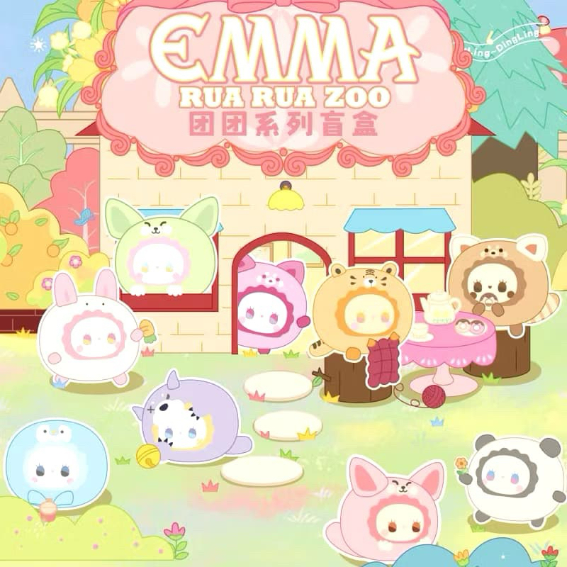 Jual EMMA RUA RUA ZOO Series Plush Dolls (Blind Box) | Shopee Indonesia