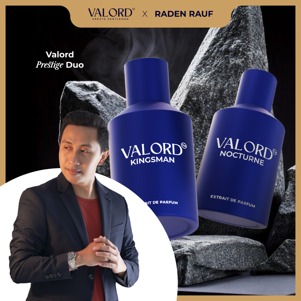 Jual Valord Prestige Duo X Raden Rauf 2 In 1 Bundle Exclusive Perfume ...