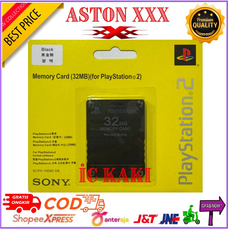 Jual memory card ps2 32mb hitam | Shopee Indonesia