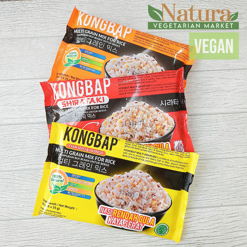 Jual Kongbap Multi Grain Mix For Rice 150 gr (6 x 25 gr) | Shopee Indonesia