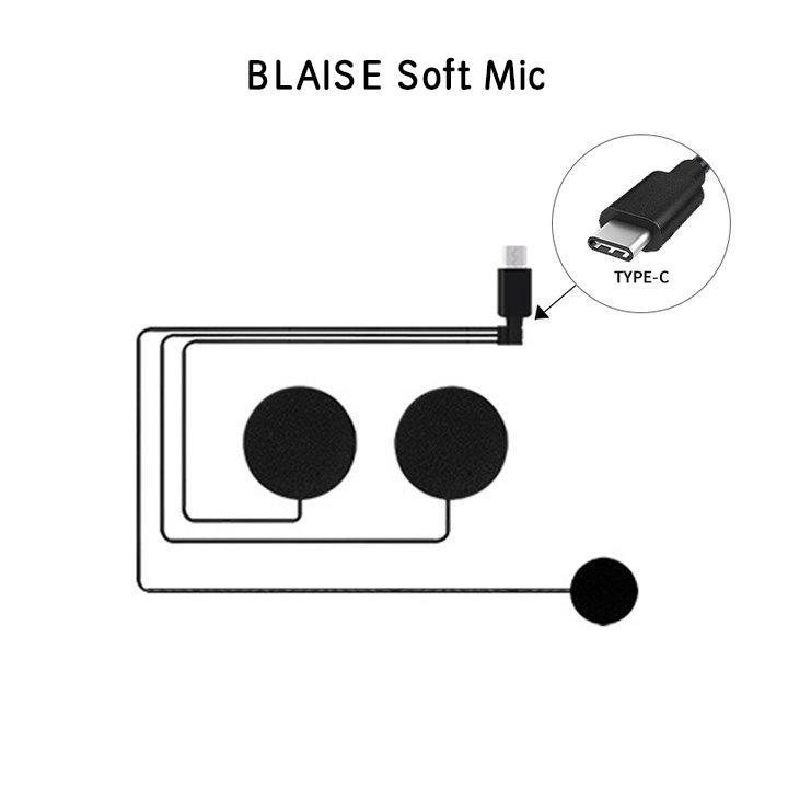 Jual BLAISE Microphone / Base Intercom Helm ST1 ST1 PRO GT0 GT1 V6 PRO ...