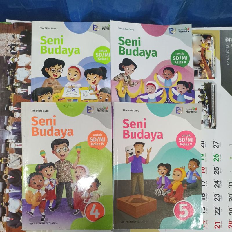 Jual Seni budaya kelas 1,2,4,5 SD kurikulum merdeka | Shopee Indonesia