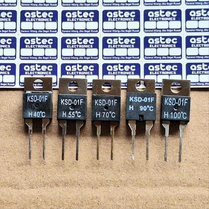 Jual Thermostat KSD-01F H40 H55 H70 H90 H100 Thermal Switch KSD-01F ...