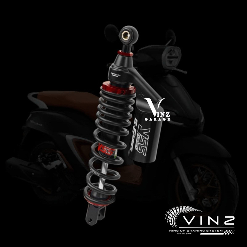 Jual Shock YSS G Plus Black Series Honda Stylo 160 // Shock YSS G Plus ...