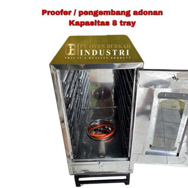 Jual proofer gas stainless 8 tray / pengembang adonan roti dll manual ...