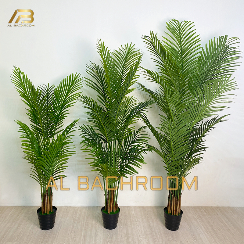 1 PAKET POHON PALEM JUMBO TINGGI 140 DAN 160 DEKORASI POJOK RUANG TAMU RUMAH KANTOR CAFFE TAMAN AESTHETIC RB6047