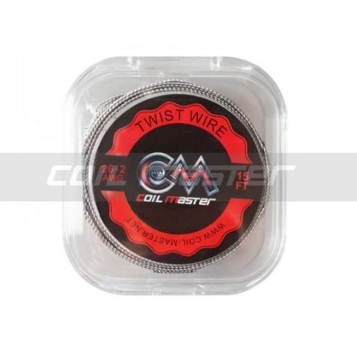 Jual COIL MASTER TWIST WIRE 26AWG 28AWG 26*2 28*2 BY COIL MASTER ...