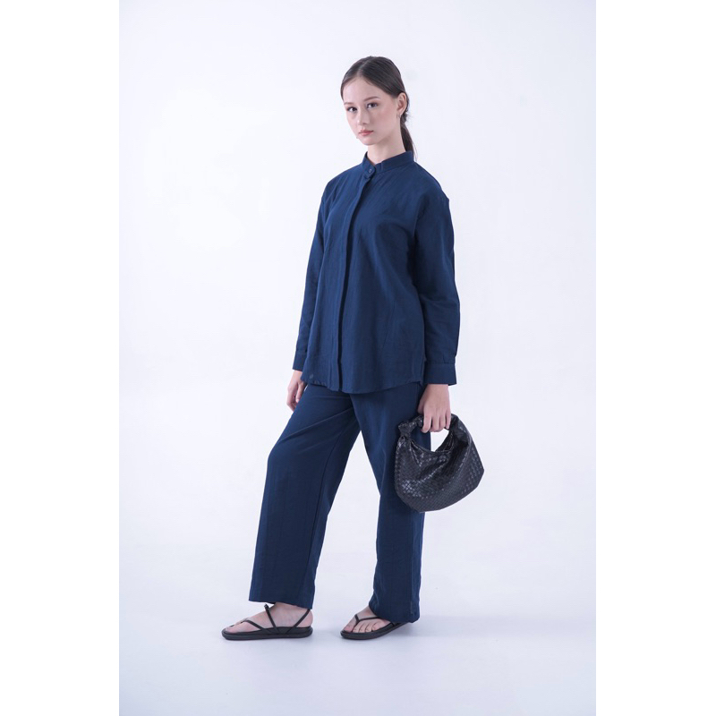 Jual Loose Basic - Basic Linen Set Setelan Linen Wanita | Shopee Indonesia