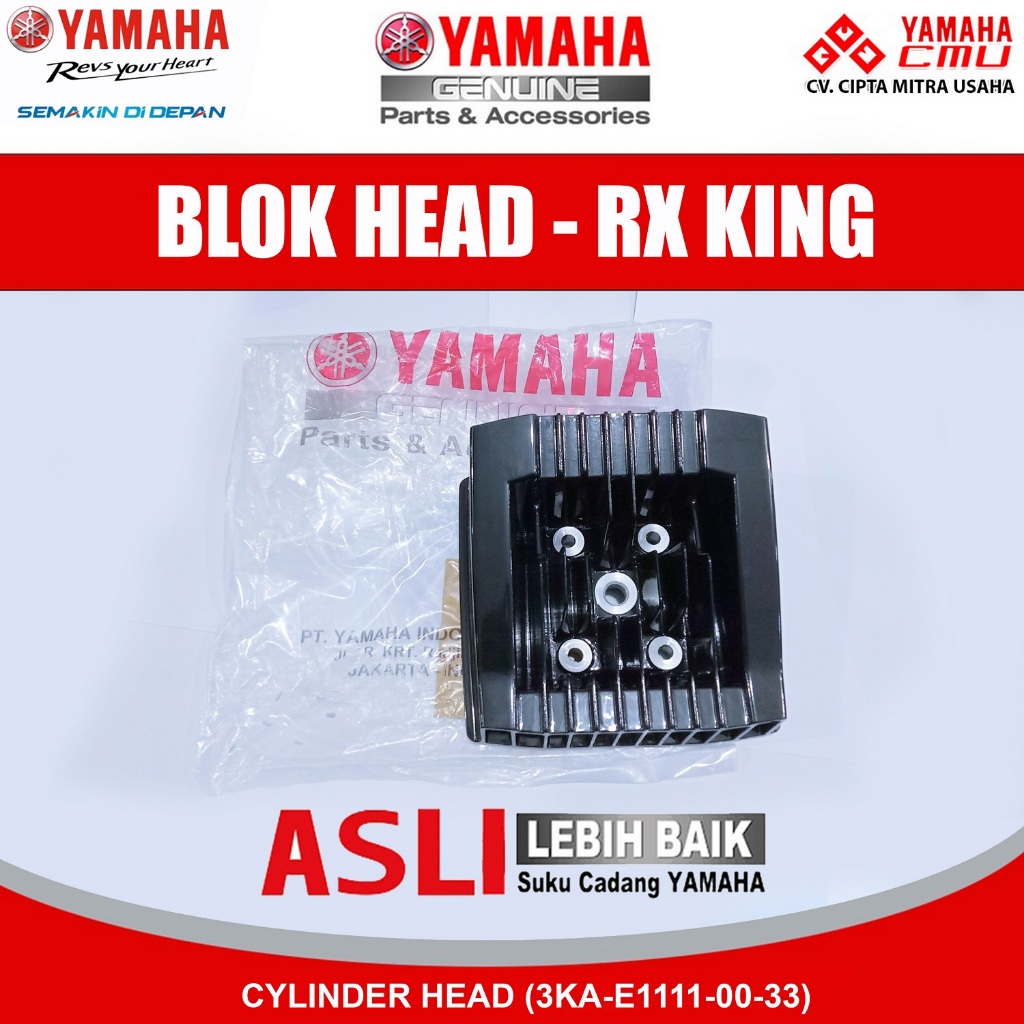 Jual BLOK HEAD - YAMAHA RX KING | Shopee Indonesia