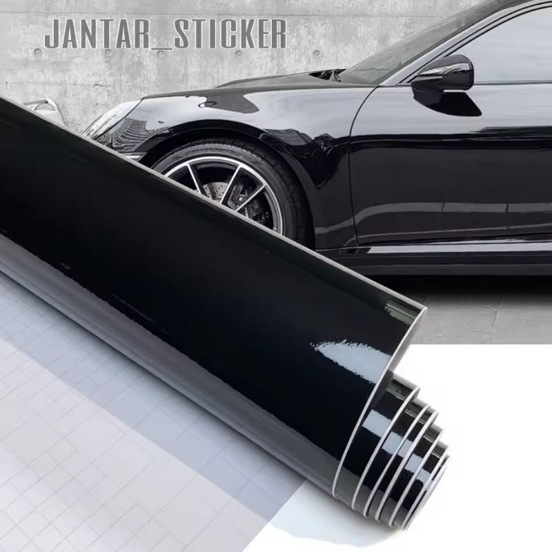 Jual STIKER SKOTLET HITAM GLOSSY DAN DOFF LEBAR 120 CM BISA UNTUK MOTOR ...