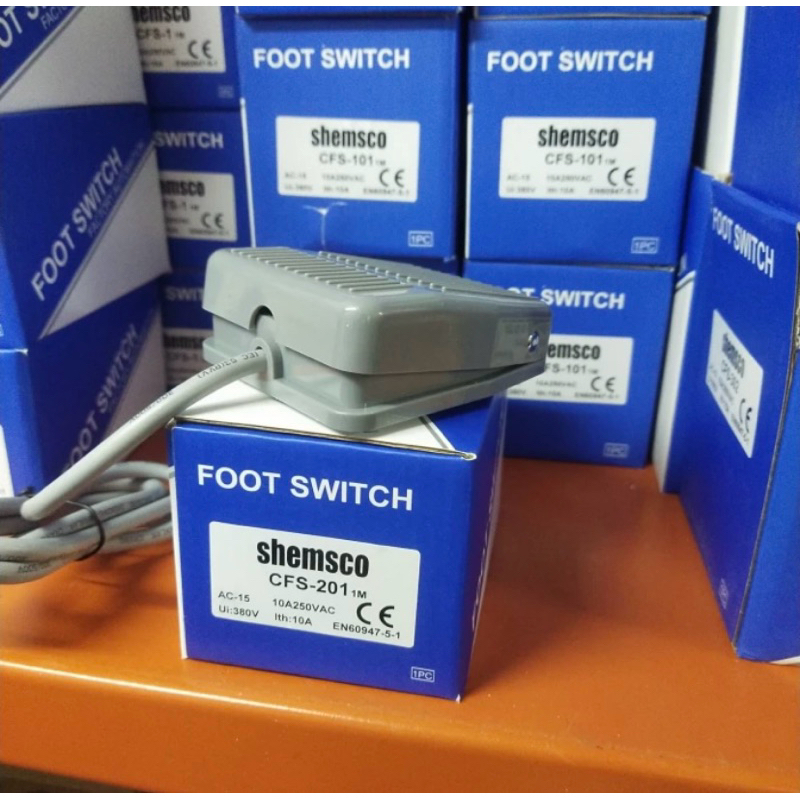 Jual FOOT SWITCH CFS-201. 15A 250VAC - SHESCO/CNTD | Shopee Indonesia