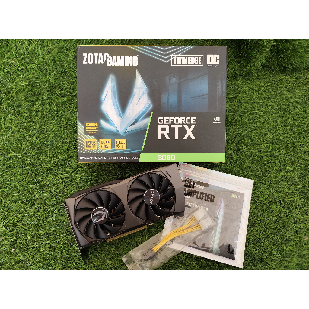 美品・良品】ZOTAC GeForce RTX 3060 12GB GDDR6 HDMI/DP*3