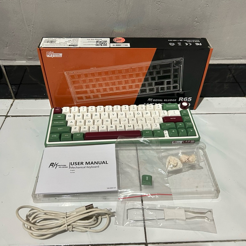 Jual keyboard mechanical rk65 bonus mouse fantech | Shopee Indonesia