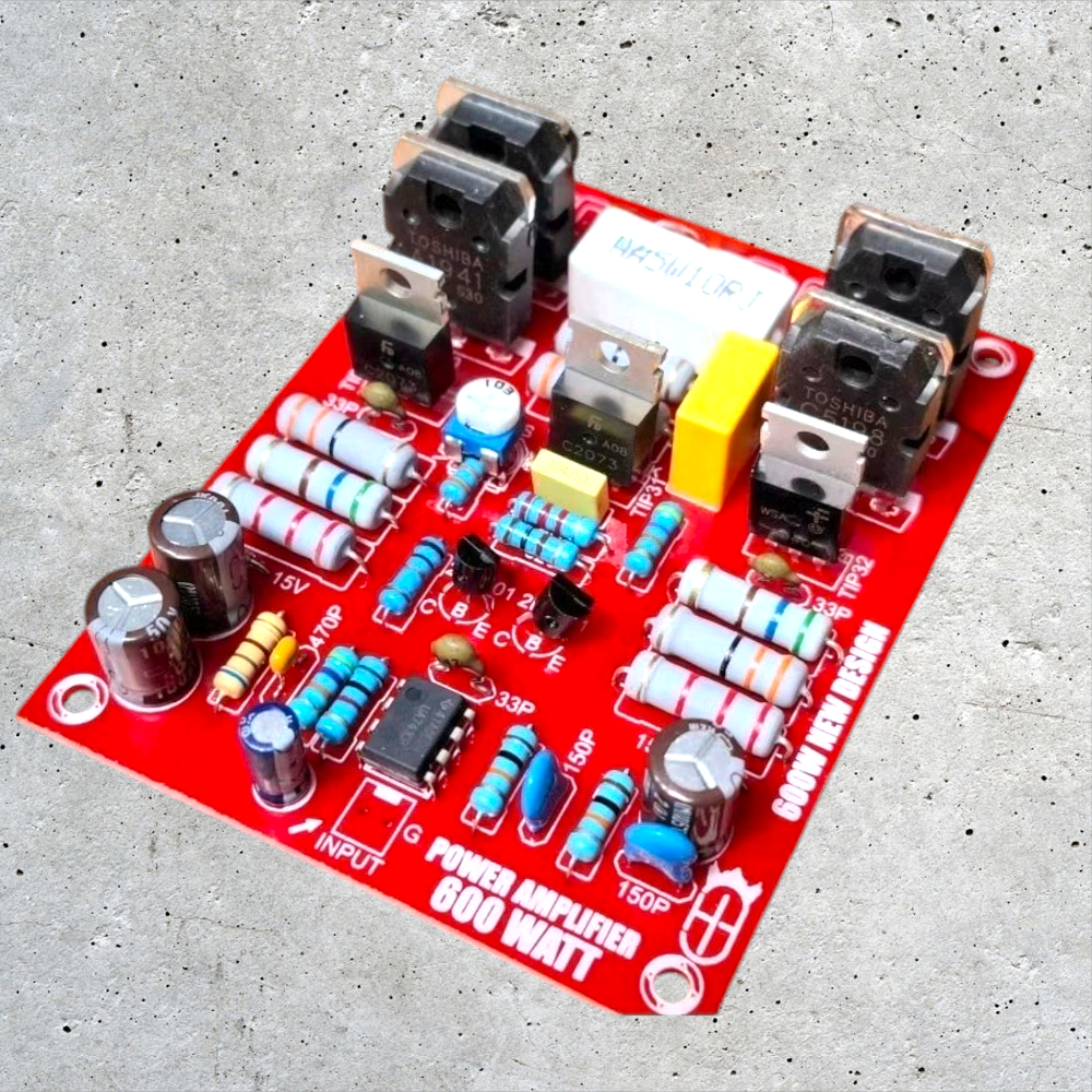 Jual kit power amplifier 600w 600 watt driver | Shopee Indonesia