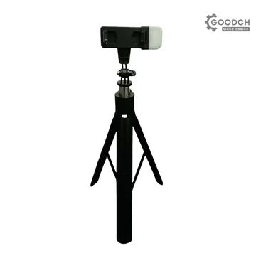 GOODCH Tripod Handphone 210cm Dengan Ring Light Remote Bluetooth – Stand Besi Stabil Adjustable