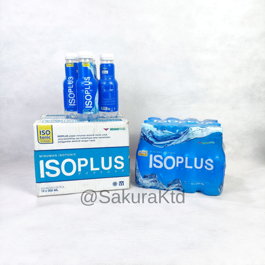 Jual ISOPLUS 350ml/ ISOPLUS COCO 1 pack isi 12 botol | Shopee Indonesia