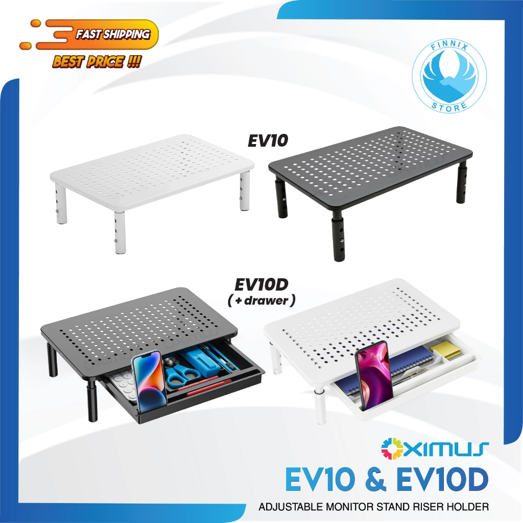 Jual Laptop Monitor Stand Riser Alas Meja Monitor Laptop Oximus EV10 ...