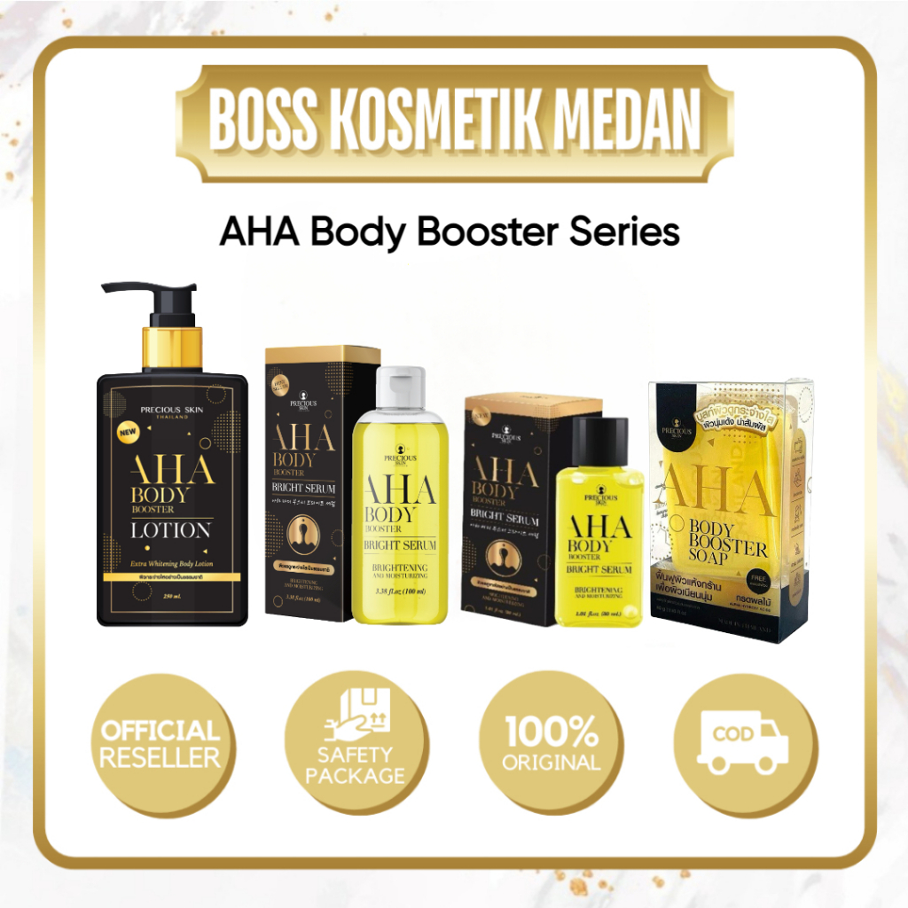Jual (Original Toko) Precious Skin AHA Body Booster SERIES Mencerahkan ...