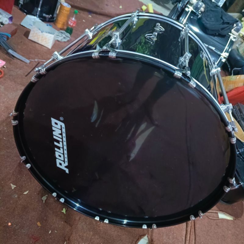 Premier Drums Elite 2878SPLBSX Bassdrum-Set – Ahornholz, 45,7 X 40,6 Cm, Schwarz, Für Professionellen Sound