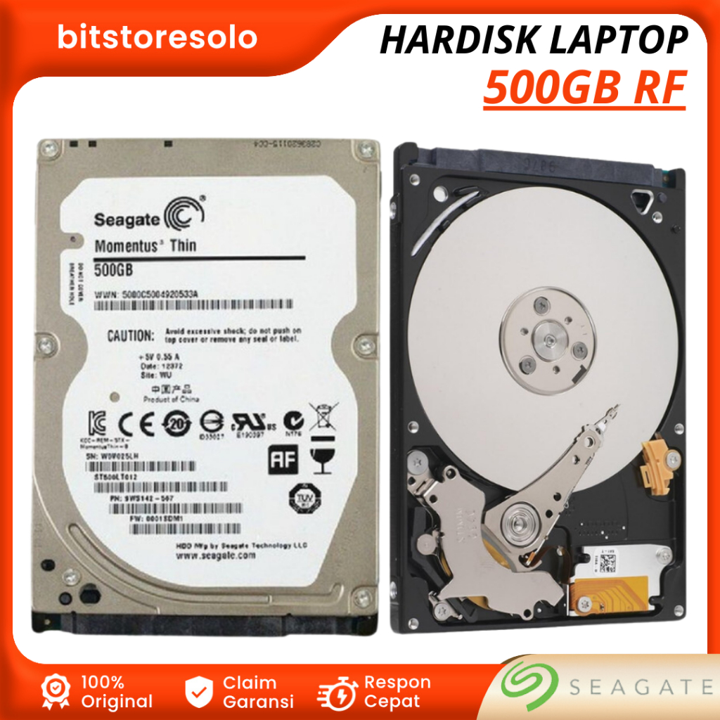 Jual Hardisk Laptop Seagate 500GB RF Hard Disk Internal 2.5 Inch ...