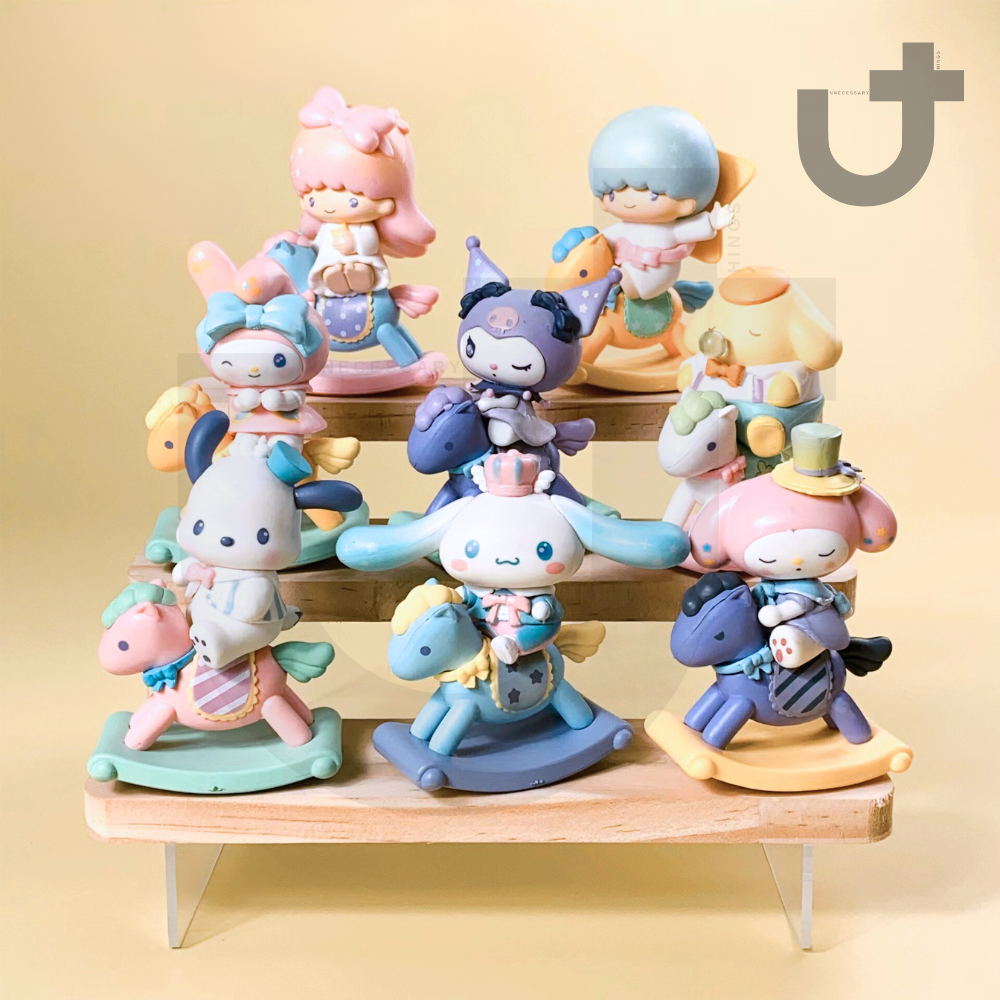 Jual Blind Box Sanrio Rocking Horse Series Blindbox Kuromi My Melody ...