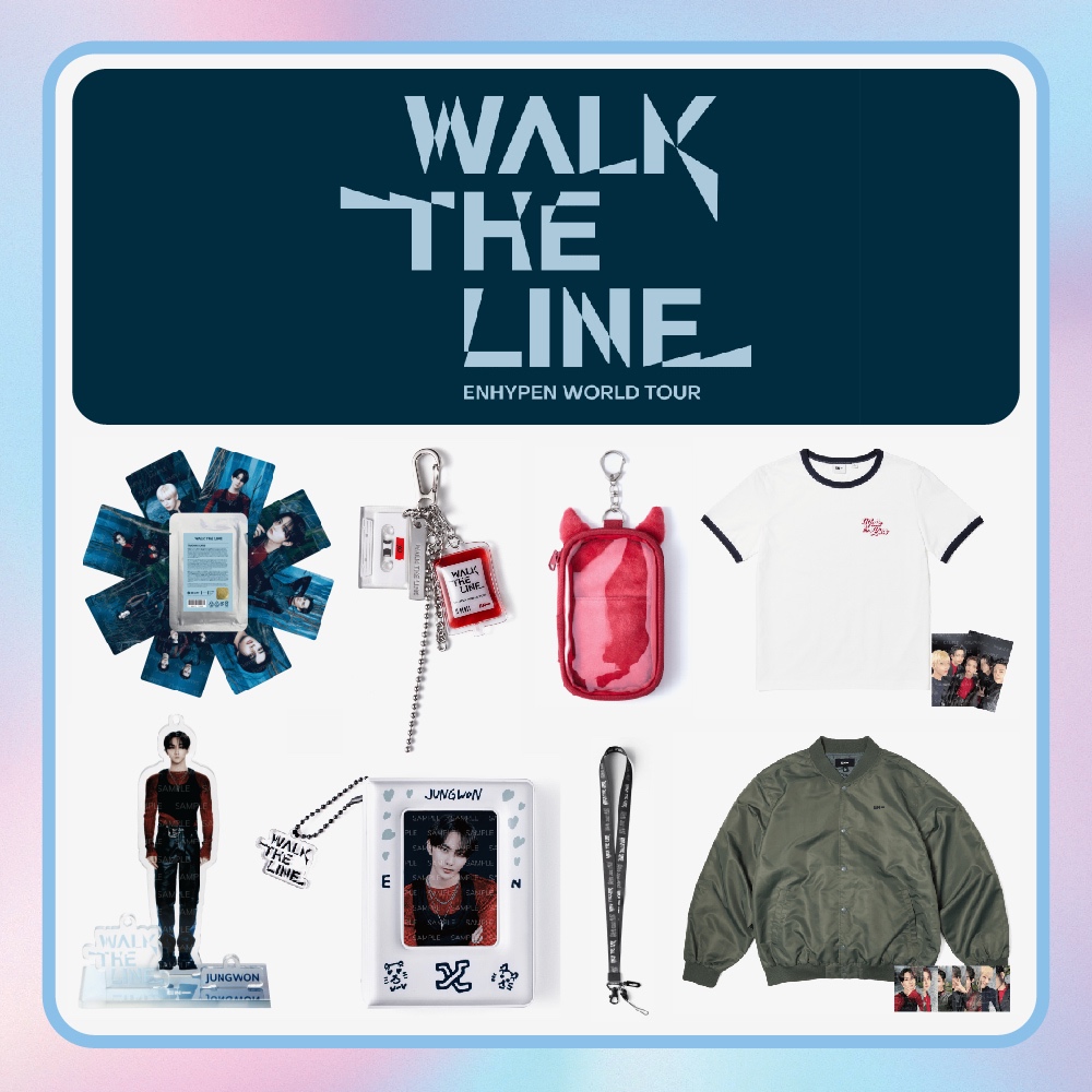 ENHYPEN Niki Walk The Line Japan Tour Photocard Set (2pc