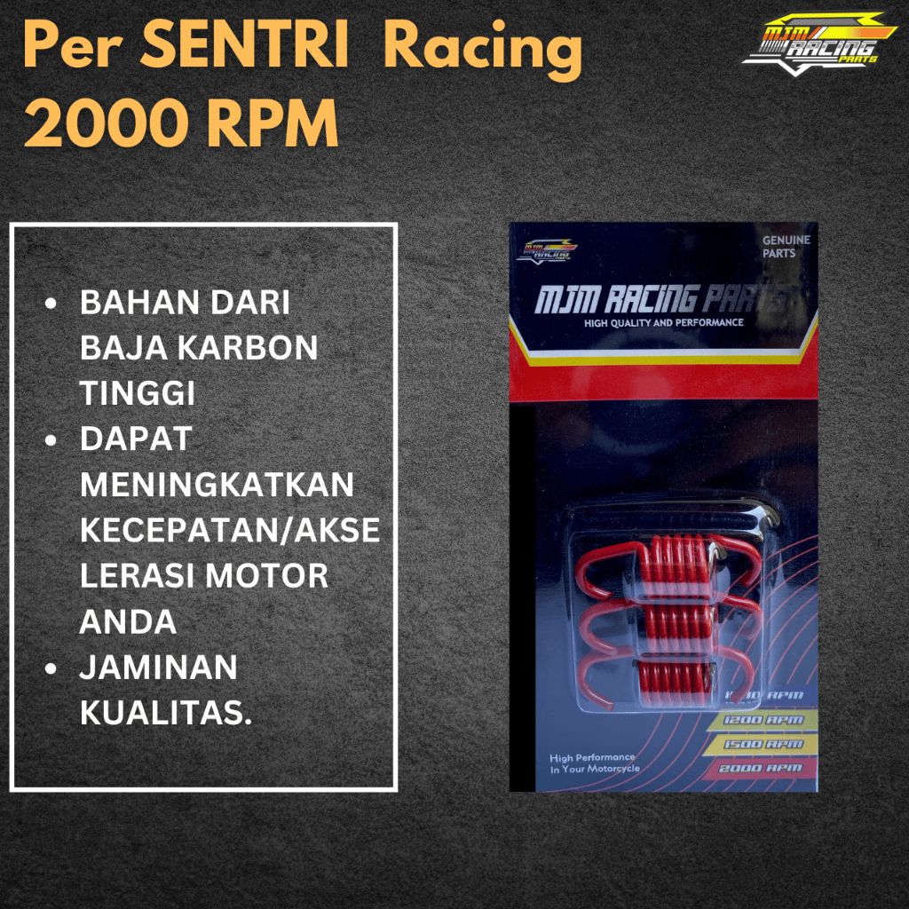 Jual MJM19 PER SENTRI RACING (HONDA ALL MATIC) PER GANDA PER SENTRIK ...
