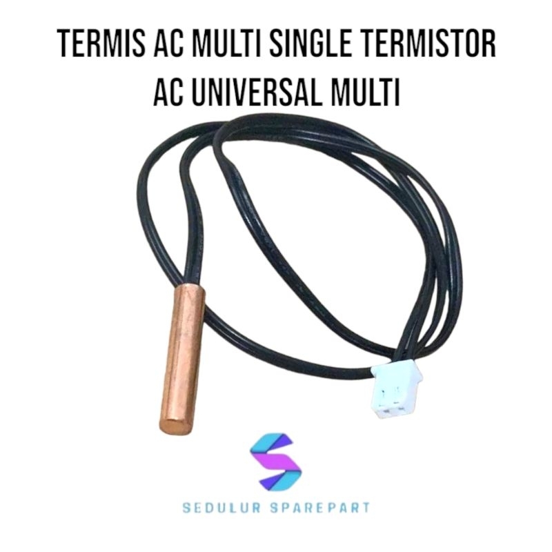 Jual Thermis / termis ac single multi sensor ac kuningan thermistor ac ...