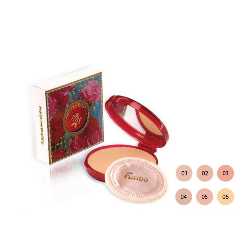 Jual Fanbo Rose 68 Pancake Compact Powder | Shopee Indonesia