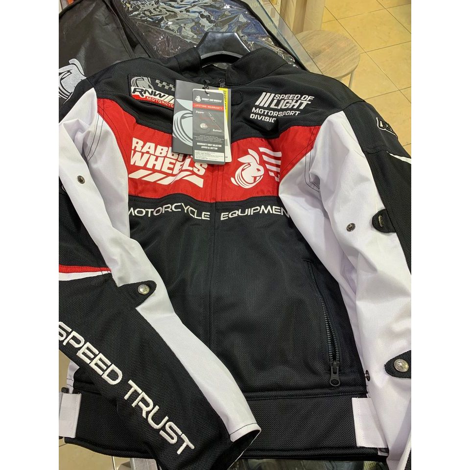 Jual jaket motor Rabbit and wheels stradale | Shopee Indonesia