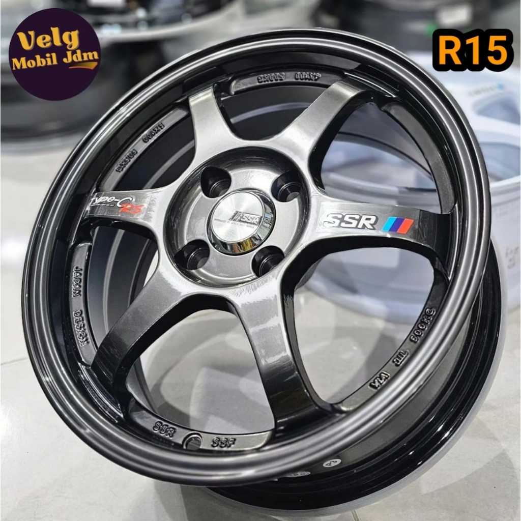 Jual velg mobil 15 SSR TYPE C ET 42 R15 brio jazz city Agya Ayla ...