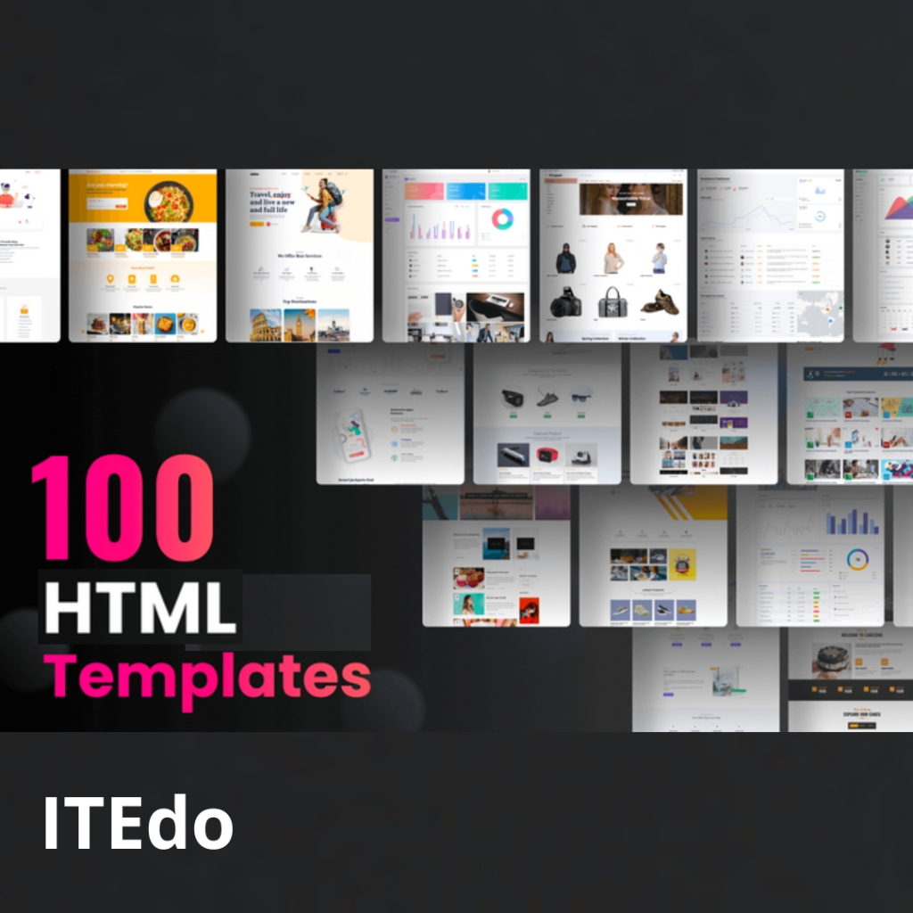Jual 100 Template HTML (Promo) | Shopee Indonesia