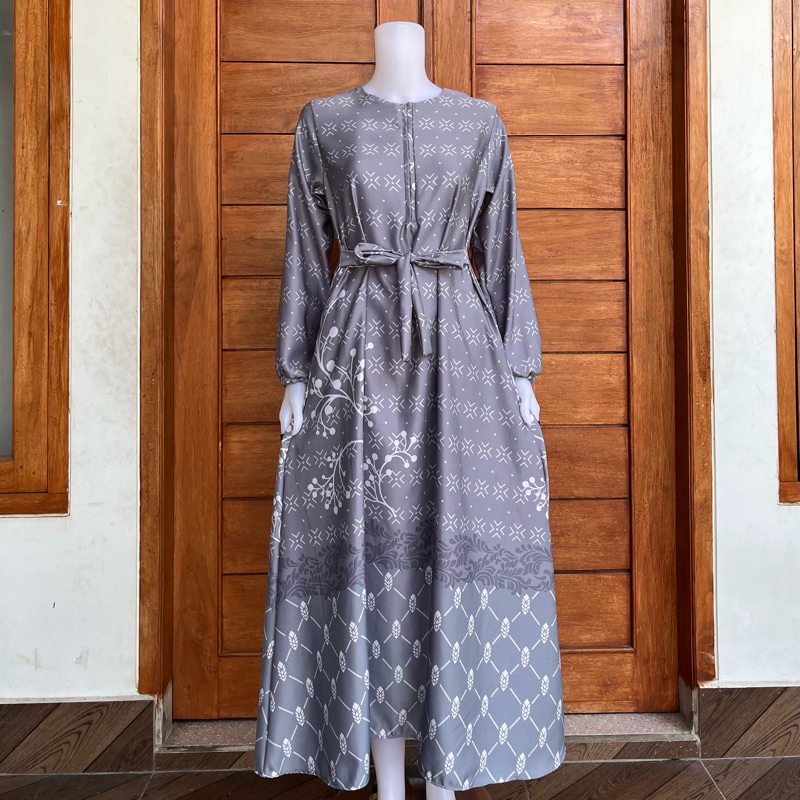 Silvana Abaya Motif,Simpel Elegan Maxsmara Lux premium