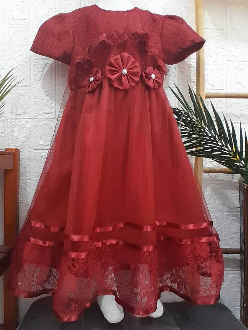 Jual DRESS anak perempuan/Gaun pesta Anak perempuan Elegan dengan ...