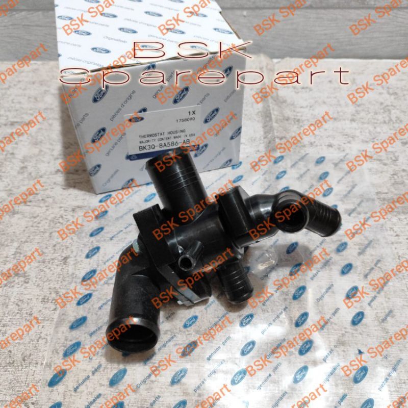 Jual Housing Thermostat Sensor ECT Water Outlet Ford Ranger 2.2 2.2cc 3 ...