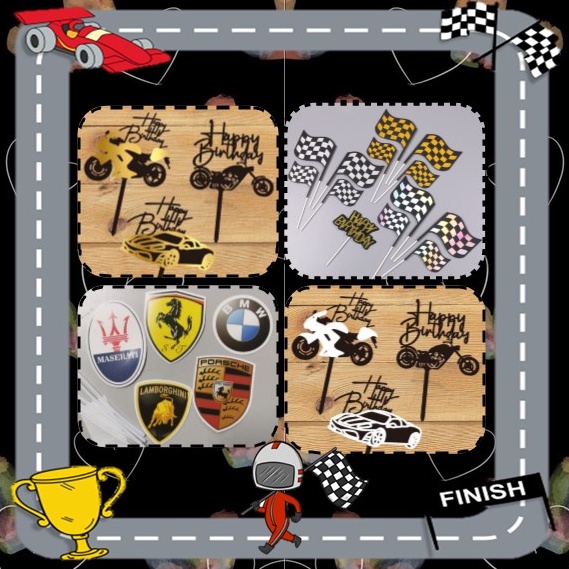 Jual Gratis Ongkir Rp5K Topper Moge Harley Davidson Off Road Mobil ...