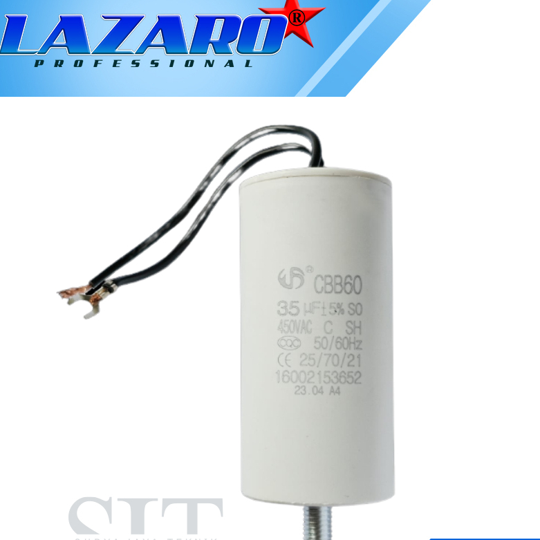 Jual Kapasitor Kompresor 35uf LAZARO | Shopee Indonesia
